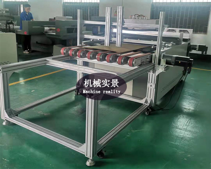 紙箱無(wú)版印刷機(jī)設(shè)備實(shí)拍，紙箱數(shù)碼印刷機(jī)廠家實(shí)拍機(jī)械。