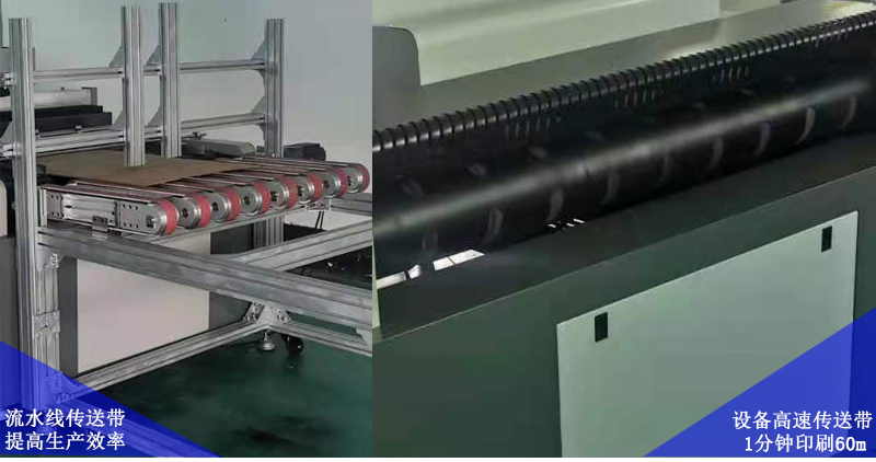 流水線傳送帶，提高生產(chǎn)效率，設(shè)備高速傳送帶，1分鐘可以精確打印60米