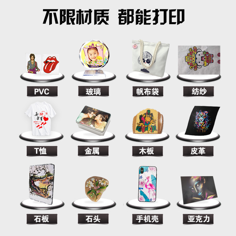 不限材質(zhì)，都能打印